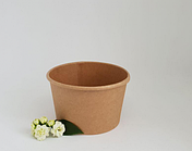 Супниця 250мл крафтова 25шт/уп