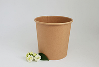 Супниця 435мл крафтова 25шт/уп