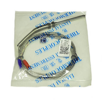 Датчик температури K-типу, до термометра XH-B310,t - 0 ~ 400°C, L-50мм, довжина проводу 2м.