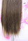 Шиньйон штучні волосся на стрічці прямий русявий з золотистим, фото 2