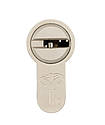 Циліндр замка Mul-t-lock Integrator ключ/поворотник нікель сатин 76 мм, фото 6