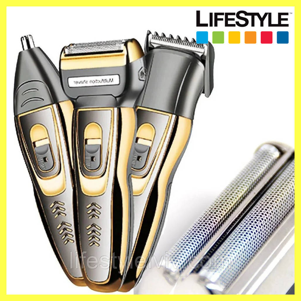 Набір для стриження волосся Gemei GM 595 Hair Trimmer / Машинка для стриження