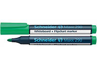 Маркер для досок и флипчартов Schneider Maxx 290 2-3 мм Зеленый (S129004) SCHNEIDER (72039291)