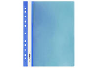 Папка-скоросшиватель глянцевые А4 с перфорацией синяя (упаковка 10шт) E31510-02 economix ( E31510-02)