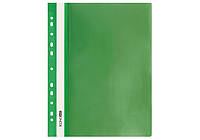 Папка-скоросшиватель глянцевые А4 с перфорацией зелёная (упаковка 10шт) (E31510-04) economix (E31510-04)