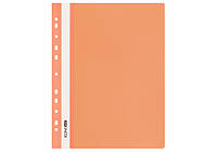 Папка-скоросшиватель глянцевые А4 с перфорацией, оранжевый (упаковка 10шт) E31510-06 economix (E31510-06)