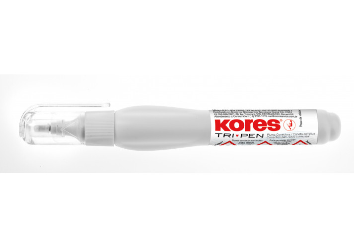 Коректор-ручка Kores Tri Pen, метал. кінчик, 10 г (K83350) KORES (K83350)