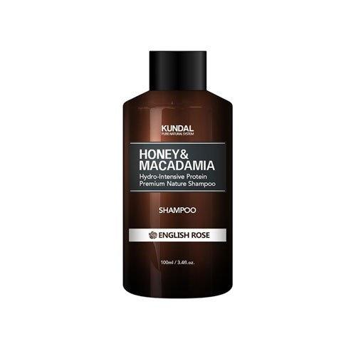 Шампунь для волосся "Англійська троянда" KUNDAL Honey & Macadamia Shampoo English Rose 100ml