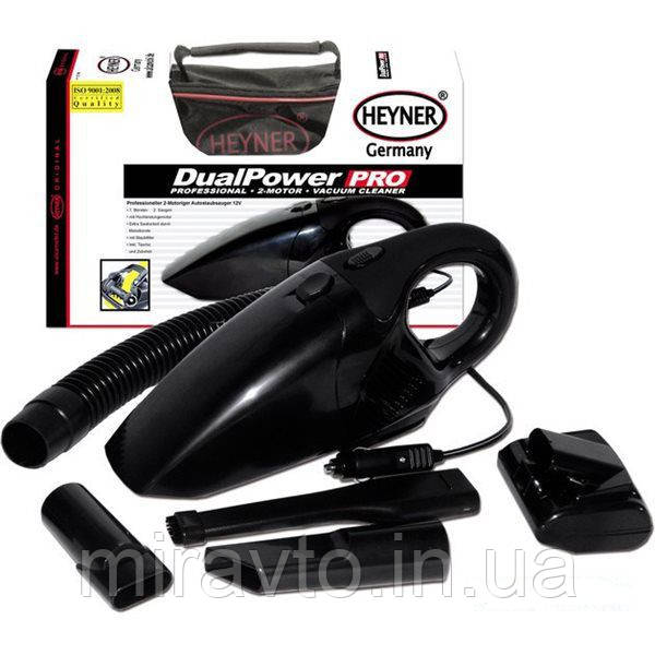 Автомобільний пилосос HEYNER DualPower PRO 238 000 (2 мотора, ТУРБОЩІТКА , Німеччина), фото 1