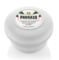 Мыло для бритья Proraso White зеленый чай 150мл