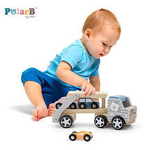 Дитяча іграшка автовоз Viga Toys PolarB, фото 6