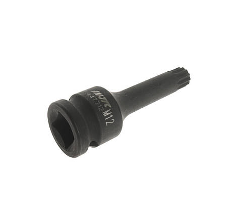 Голівка ударна SPLINE 1/2" M12 L=78 мм, фото 1