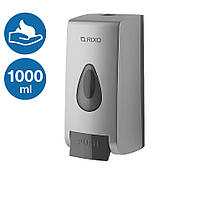 Диспенсер дозатор милa піни 1000 мол Rixo Maggio S038S пластиковий настінний піноутворювач сріблястий, фото 3