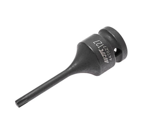 Голівка ударна середньої глибини TORX 1/2" T27 78мм, фото 3