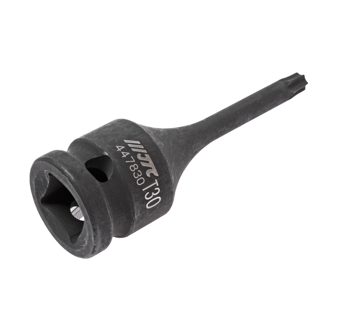 Голівка ударна середньої глибини TORX 1/2" T30 78мм