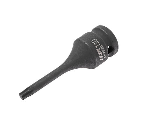 Голівка ударна середньої глибини TORX 1/2" T30 78мм, фото 3