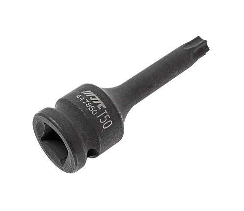 Голівка ударна середньої глибини TORX 1/2" T50 78мм, фото 1