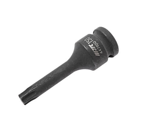 Голівка ударна середньої глибини TORX 1/2" T50 78мм, фото 3