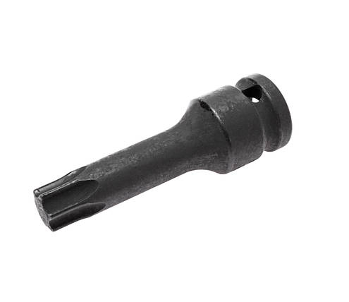 Голівка ударна середньої глибини TORX 1/2" T60 78мм, фото 3