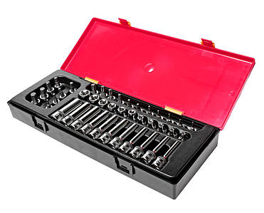 Набір головок 3/8" E4-E18, T8-T50, H3-H10 41ед.