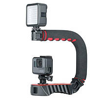 Ручний тримач для відеознімання Ulanzi U-Grip для камери, телефона, GoPro, фото 2