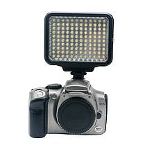 Накамерне биколорный світло для фото, відеозйомки Alitek LED-5009A + AB + ЗУ, фото 2