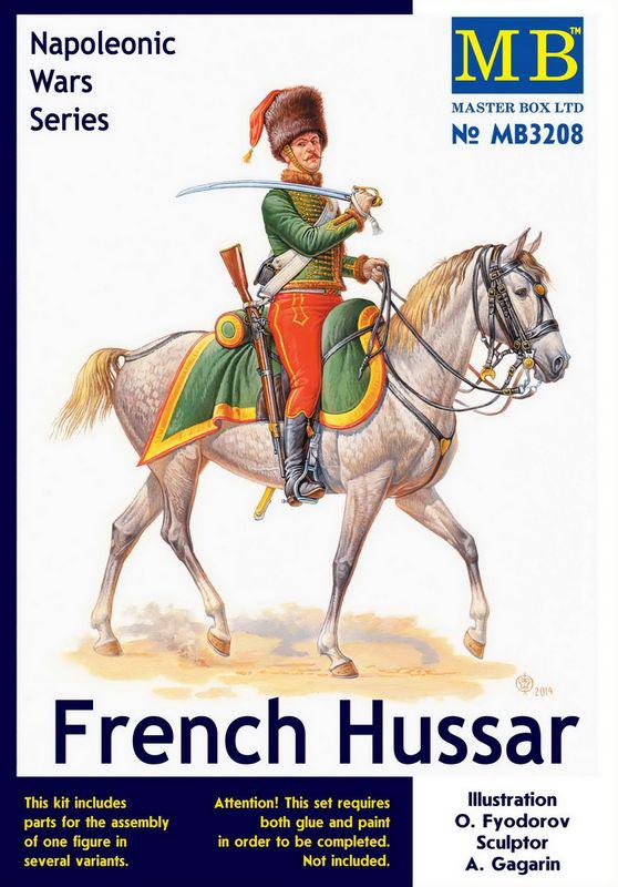 Французький гусар, період Наполеонівських воєн. 1/32 MASTER BOX 3208