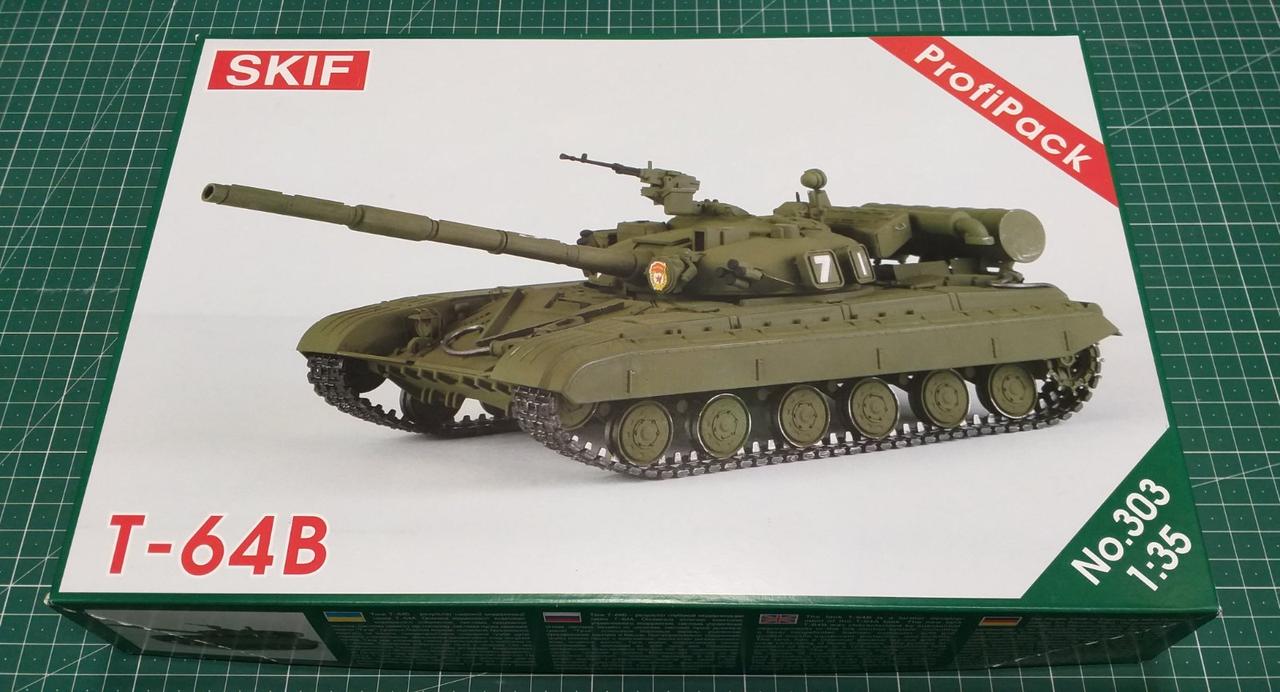 Т-64Б Радянський основний бойовий танк. Збірна модель танка в масштабі 1/35. MK303