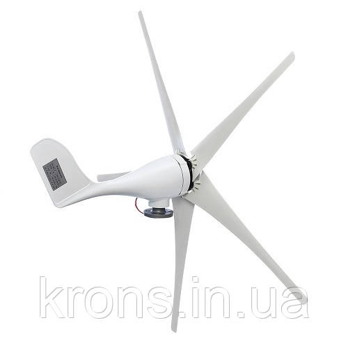 Вітрова електростанція, вітрогенератор з контролером, 400Вт 24В, SH-400s, фото 1