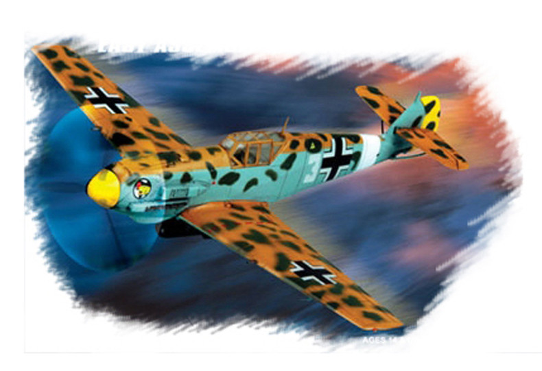 Збірна модель. Bf-109E4/Trop. 1/72 HOBBY BOSS 80261