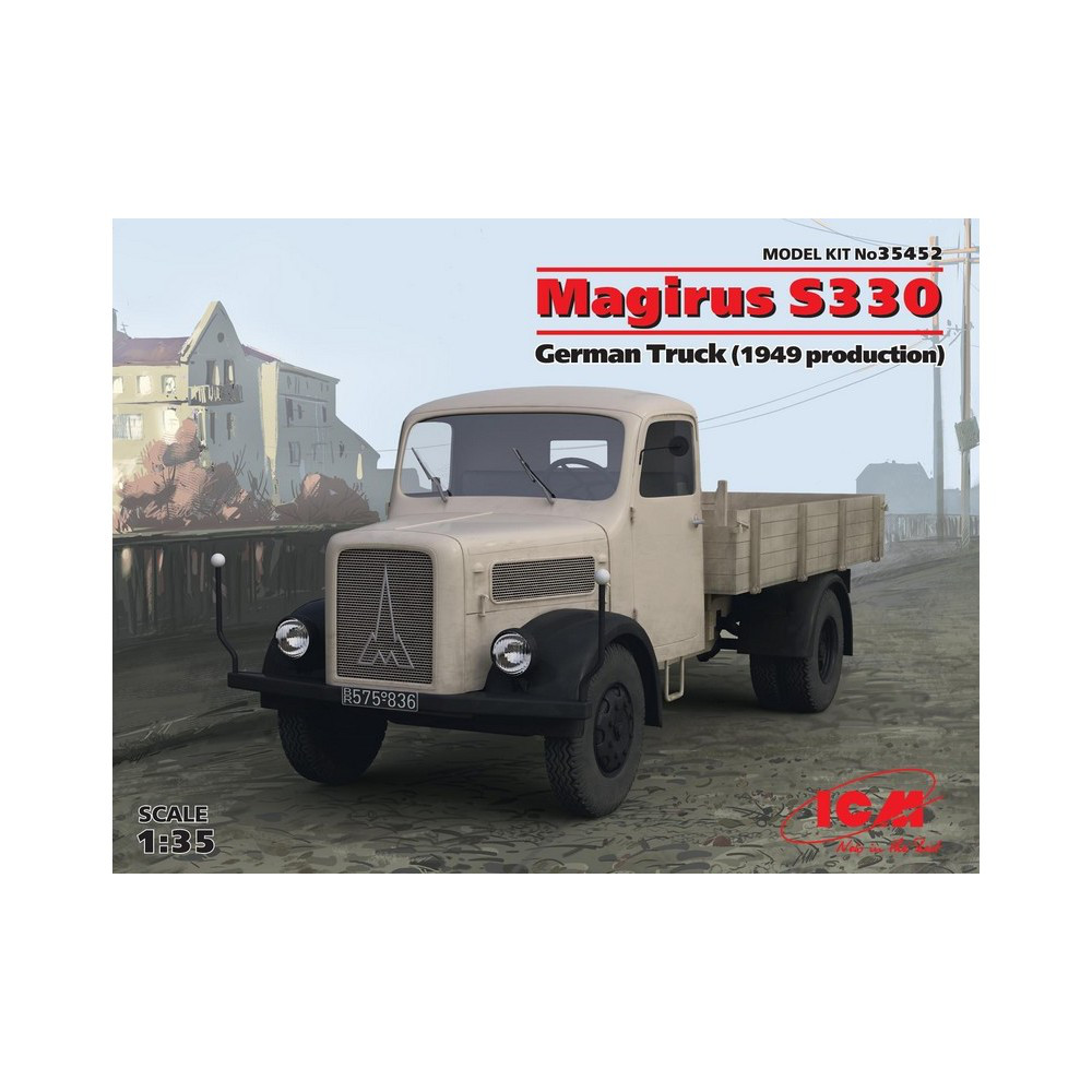 Німецький вантажний автомобіль Magirus S330 (виробництва 1949 р.) . 1/35 ICM 35452