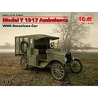 Model T 1917 санитарная, Американский автомобиль І МВ. 1/35 ICM 35661