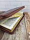 Канонічна біблія: кожзам, блискавка, золотий обріз, мітки, розмір 15х20 см, фото 2