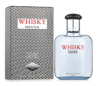 Туалетна вода чоловіча Whisky Silver Evaflor 100 мл