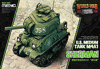 M4A1 SHERMAN сборная модель американского среднего танка MENG MODEL WWT-002