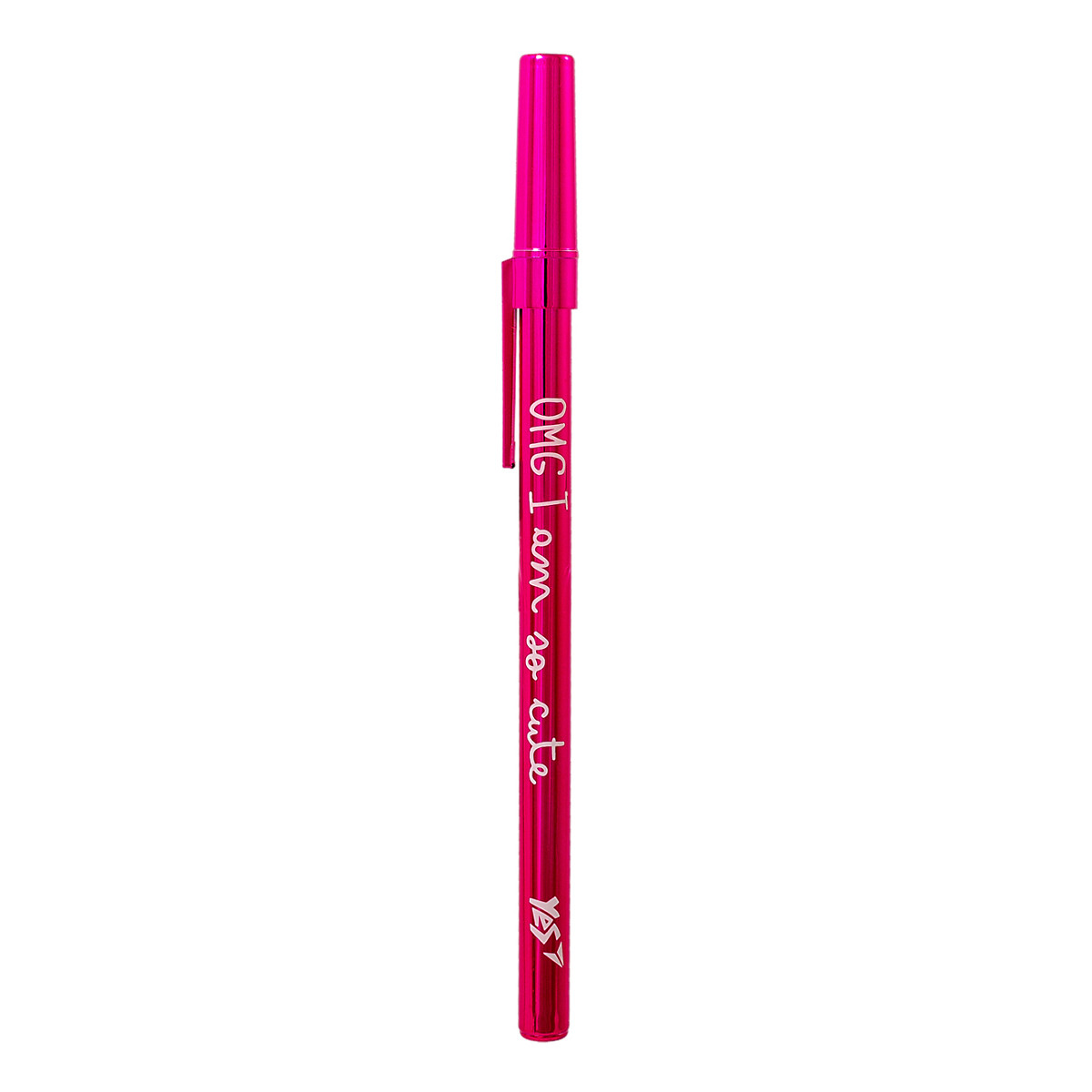 Ручка кулькова YES "Happy pen", троянд., 1шт/уп.