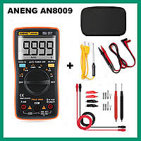 Мультиметр ANENG AN8009 NCV True RMS, Orange + Чехол