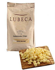 Масло какао Lubeca дезодороване в каллетах 0,5 кг