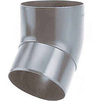 Колено 67° Galeco PVC 150/100 коліно 67° труби водостічної SP100-_-KO067-G Серый