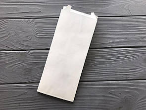 Пакет саше білий 220х90х50 мм 90гр/м2 (максимальна жиростійкість) 107Ф