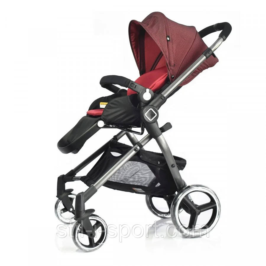 Універсальна дитяча коляска Evenflo Vesse Original LC839A-W8BD Червона, фото 1