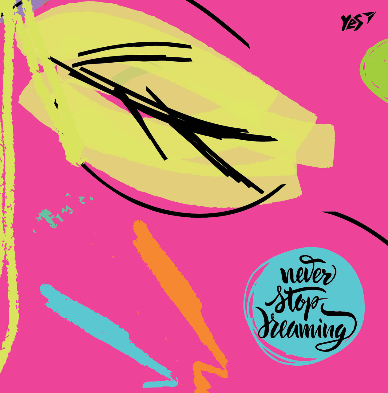 Блокнот 150*150/64 ЛІН. інтеграції. "Paint brush" YES код:151530, фото 1