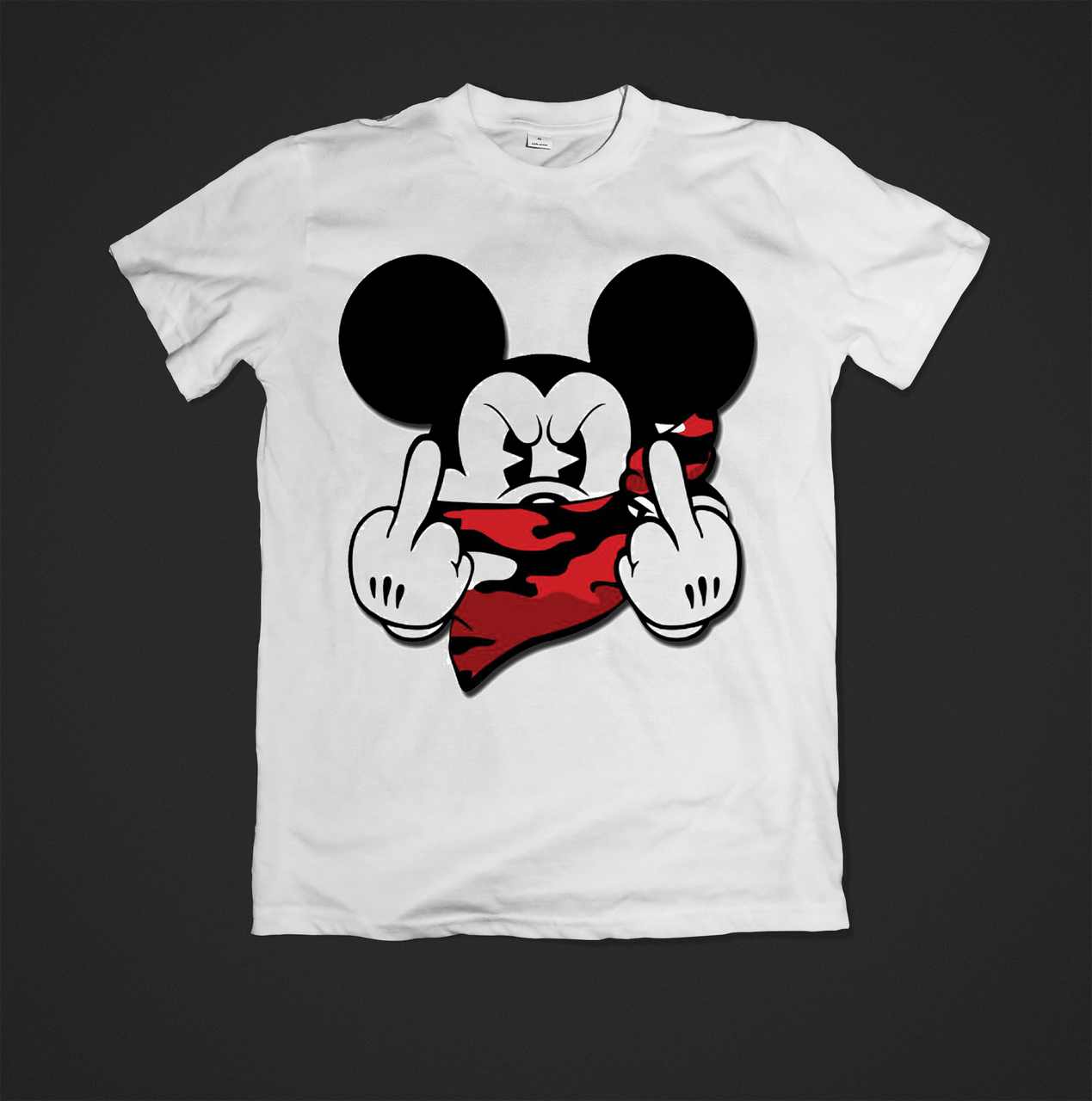 Футболка чоловіча з принтом mickey