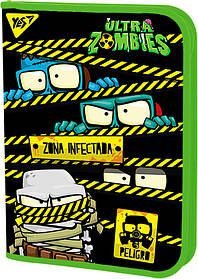 Папка для праці YES пласт. на блискавці FC "Zombie" код:491802