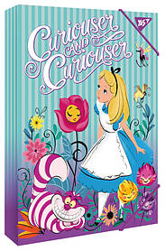 Папка для праці YES картонна А4 "Alice" код:491907