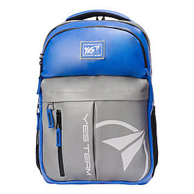 Рюкзак світловідбиваючий міської Yes T-32 "Citypack ULTRA" синій/сірий код:558412