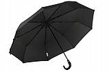 Зонт мужской Lantana LAN906 на 9 спиц полуавтомат черный, фото 3
