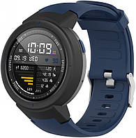 Ремешок Jsota для Amazfit Verge Dark-Blue (Силиконовый)