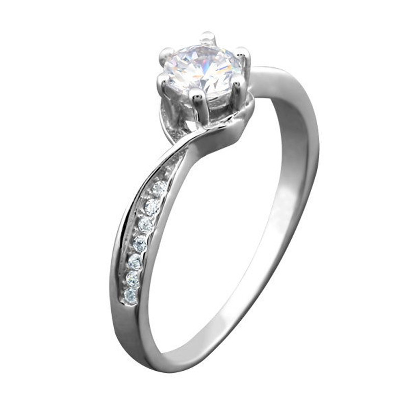 Срібне кільце 19.5, фото 1