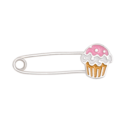 Срібна шпилька Тістечко